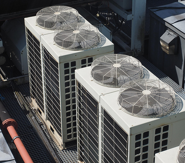 Commercial HVAC ventilation
